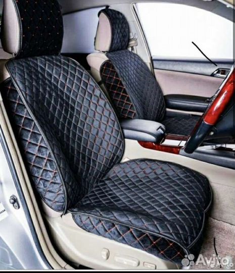 Чехлы на передние сиденья автомобиля новые