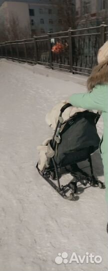 Коляска санки