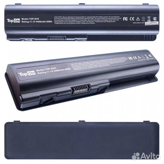 Аккумулятор TOP-DV5 11.1V 4400mAh 49Wh для ноутбук