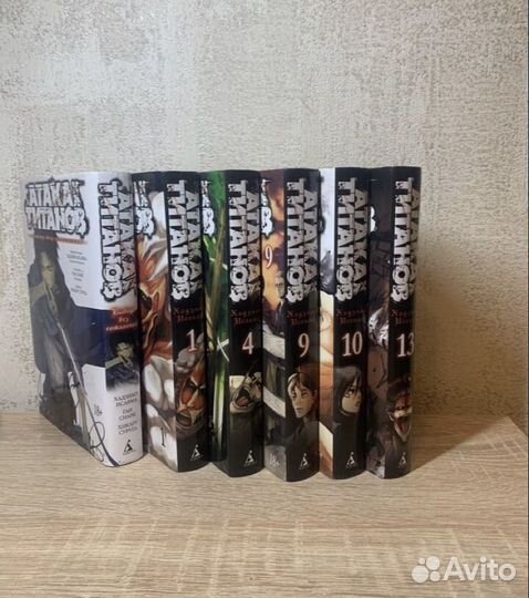 Манга атака титанов