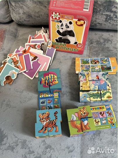 Набор игрушек пазлы