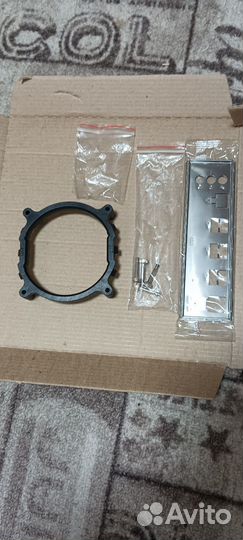 Материнская плата с процессором и видеокартой