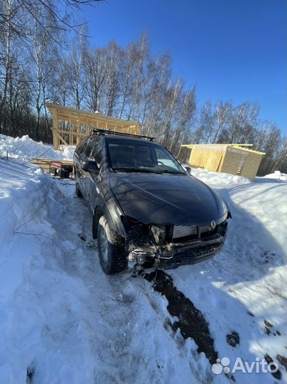 Запчасти на ssangyong actyon sport d20dt автомат