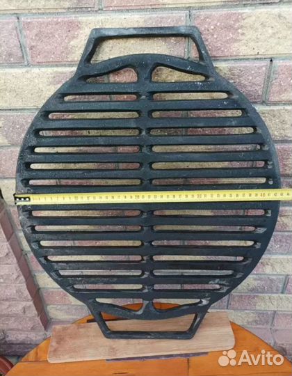 Чугунная решетка для гриля d-43 cм Узбекистан