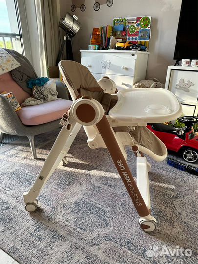 Стульчик для кормления happy baby berny v2