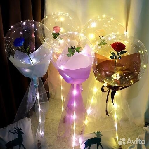 Светящиеся шары бобо bobo вертолетики 164