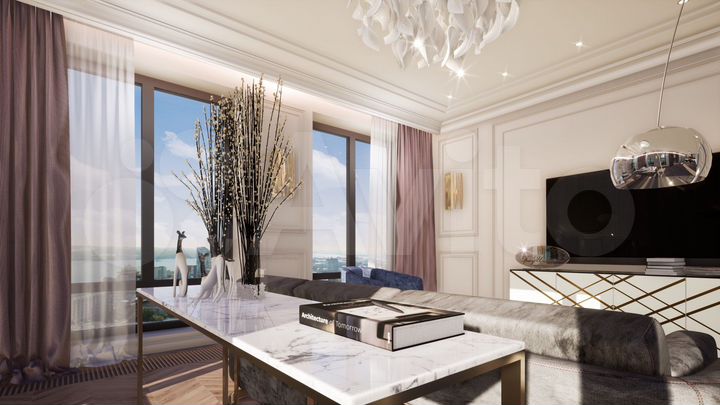 3-к. квартира, 100 м², 7/21 эт.