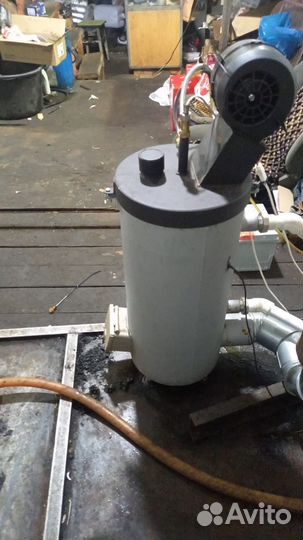 Печь для гаража, теплиц, цеха, производства склад