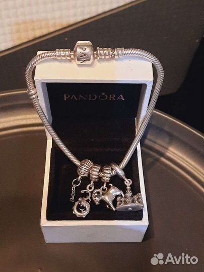 Оригинальный браслет Pandora с шармами