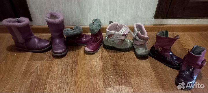Ботинки сапоги для девочки