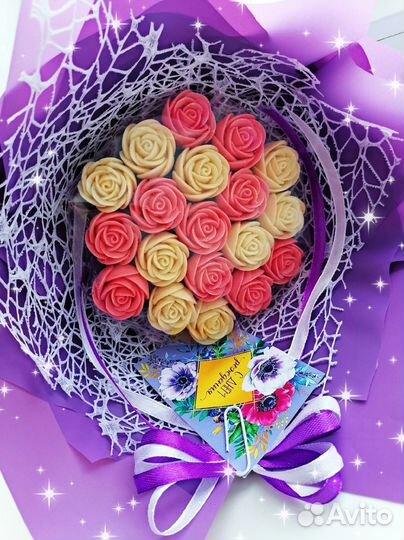 Букет из шоколадных роз
