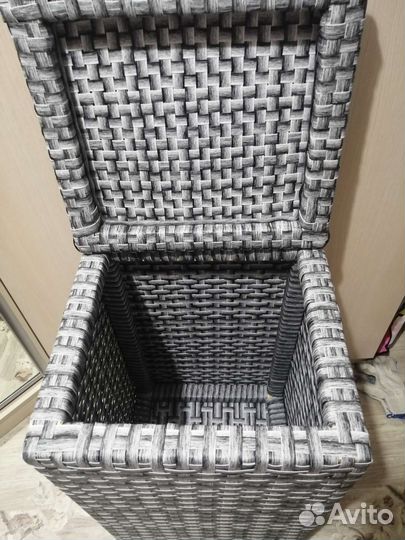 Корзина для хранения вещей из полиротанга