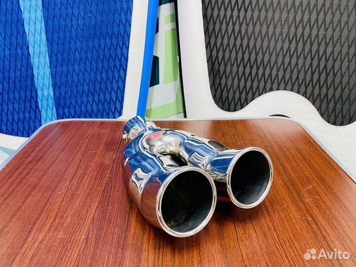 Насадка на глушитель нержавеющая сталь D65