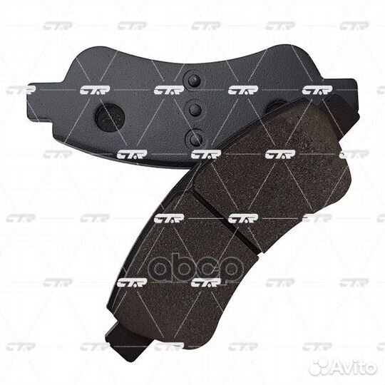 Колодки тормозные дисковые перед GK0863 CTR