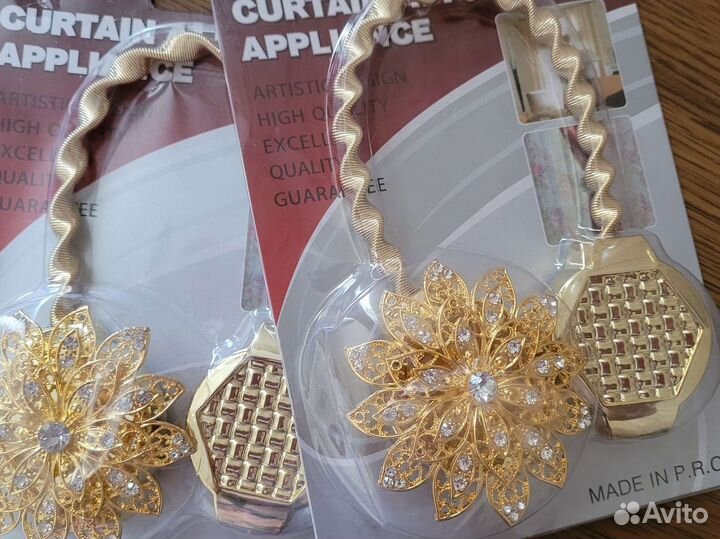 Подхваты для штор на магните