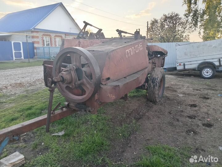 Пресс-подборщик Киргизстан ППЛ-Ф-1.6, 1990