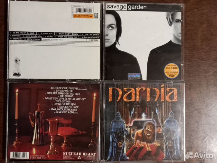 CD Narnia Moore Garou Eminem Red Hot Chili Peppers