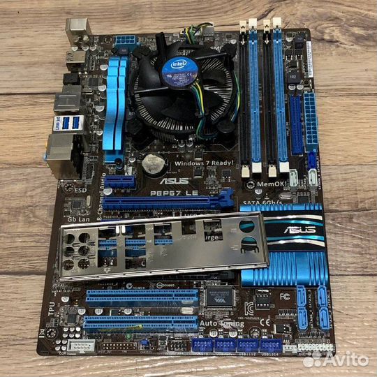 Материнские платы LGA 1150/1155/1156+процессор
