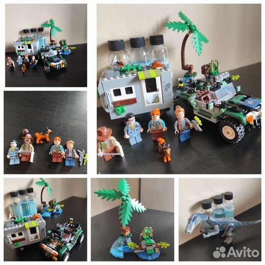 Lego jurassic world много наборов