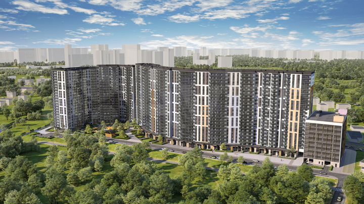 Квартира-студия, 29,7 м², 6/22 эт.