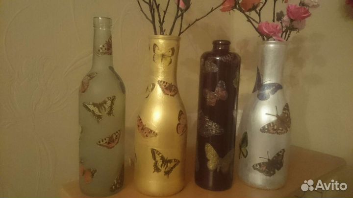 Ваза бутылка