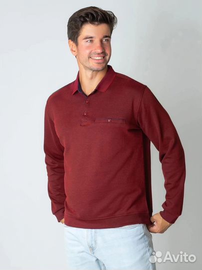 Поло лонг слив