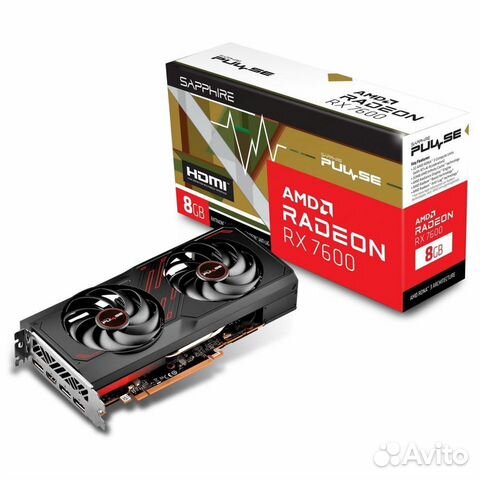 Sapphire AMD Radeon RX 7600 pulse gaming OC