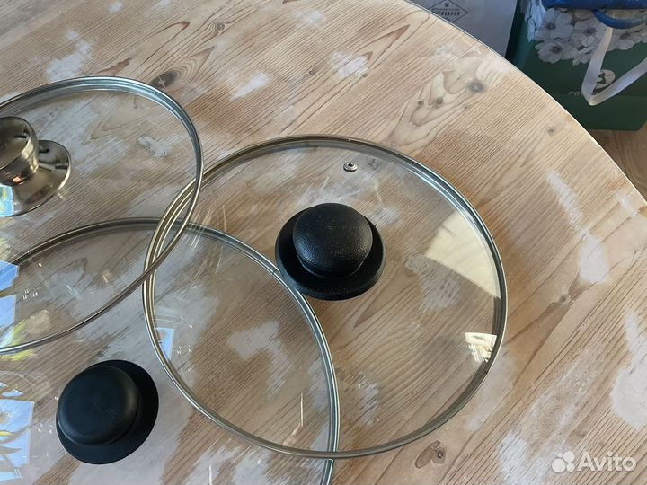 Крышки для кастрюль стеклянные