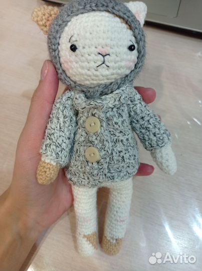 Мягкая игрушка котенок