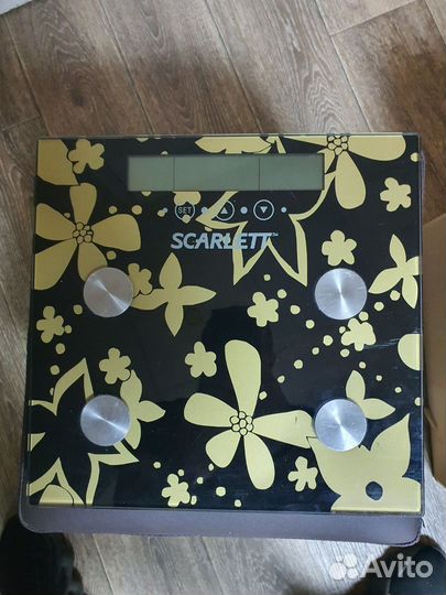 Весы напольные scarlett sc-216