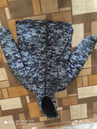 Форма росгвардии синяя точка зимняя