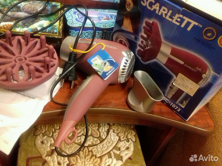 Фен с 2 насадками