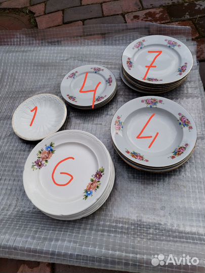 Тарелки СССР: Дулево, Конаково