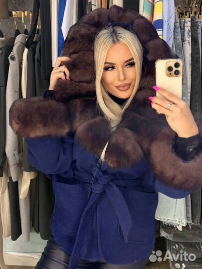 Пальто зимнее