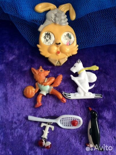 Значки СССР, пластмасс, металл