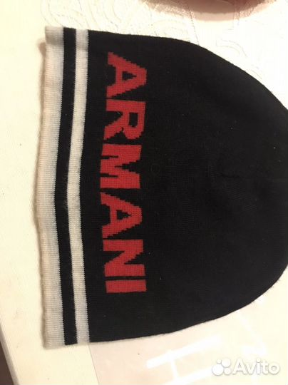 Шапка на мальчика подростка.Armanl