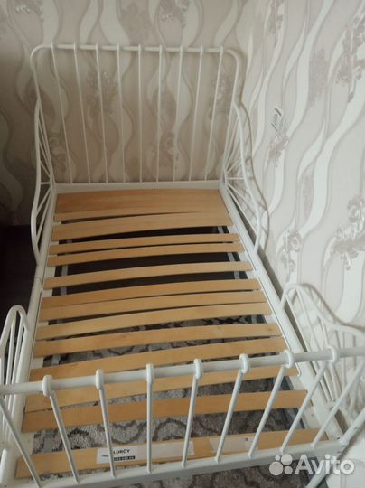 Кровать раздвижная IKEA миннен