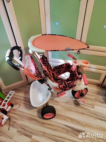 Трехколесный велосипед с родительской ручкой