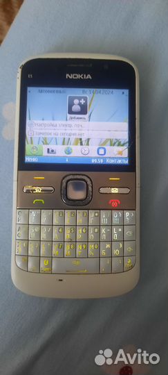 Nokia E5, 512 МБ