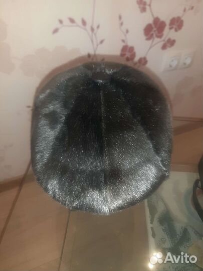 Меховая мужская кепка