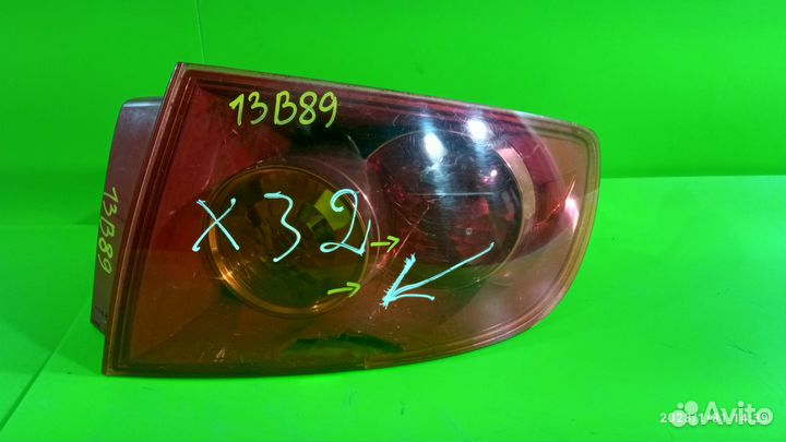 Фонарь правый для Mazda 3 2003-2009