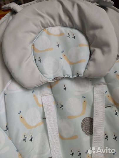 Электрокачели шезлонг 0+ IcanFly 2в1 с адаптером