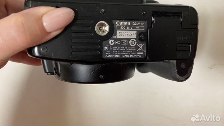 Зеркальный фотоаппарат canon eos400d