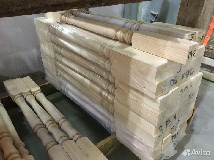 Балясины деревянные