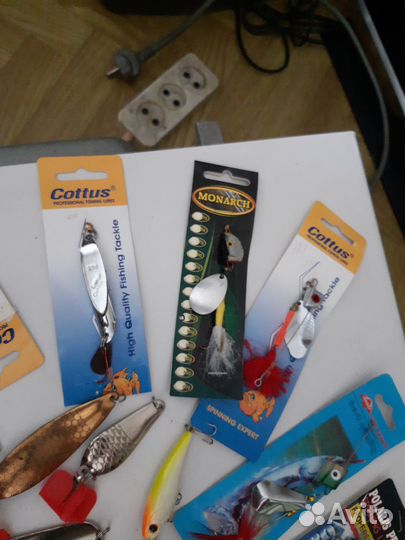 Рыболовные принадлежности. Блесны