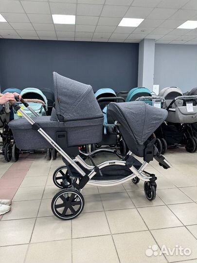 Коляска для двойни 2в1 FD-Design Zoom