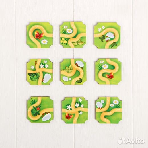 Головоломка Составь дорожку, мамы и детеныши