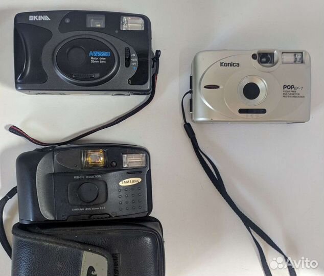 Плёночные фотоаппараты Skina,Konica, Samsung