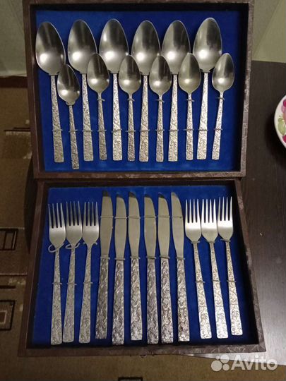 Столовый набор ложки и вилки СССР