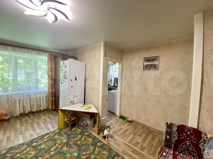 2-к. квартира, 43,8 м², 1/5 эт.